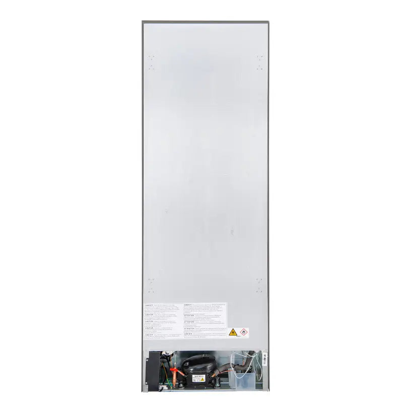 FORNO Custodia 24-Inch Counter-Depth Bottom Freezer Refrigerator, 10.3 Cu. Ft., Right Swing, Stainless Steel – FFFFD1766-24RS