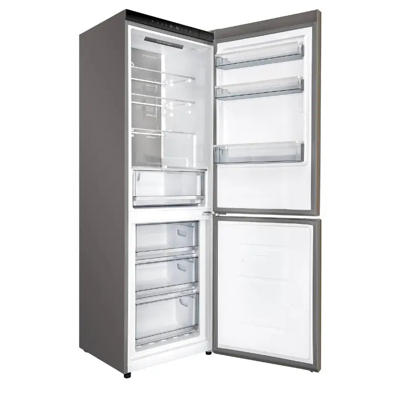 FORNO Custodia 24-Inch Counter-Depth Bottom Freezer Refrigerator, 10.3 Cu. Ft., Right Swing, Stainless Steel – FFFFD1766-24RS