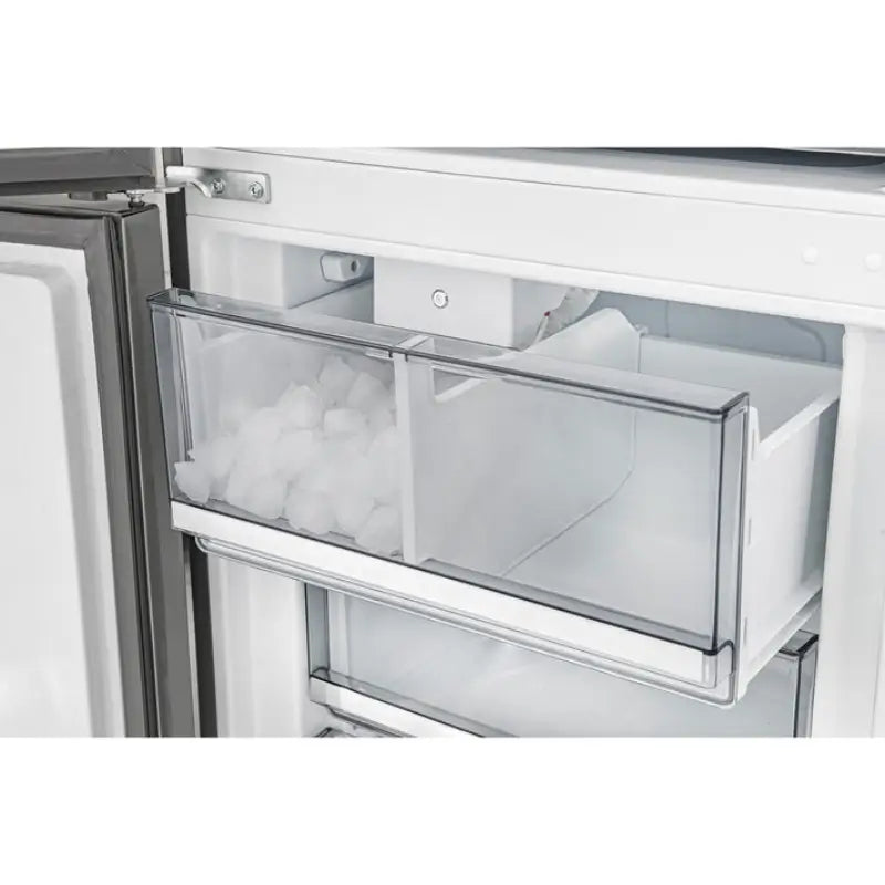 FORNO Custodia 48-Inch 20.6 Cu. Ft. Bottom Freezer Refrigerator Combo with Ice Maker, Stainless Steel – FFFFD1766-48S