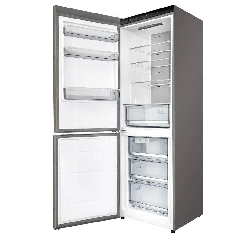FORNO Custodia FFFFD1766-24LS 24-Inch Counter-Depth Bottom Freezer Refrigerator, 10.3 Cu. Ft., Left Swing, Ice Maker – Stainless Steel