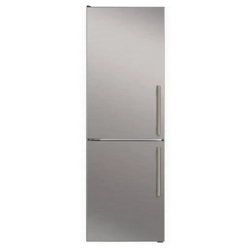 FORNO Custodia FFFFD1766-24LS 24-Inch Counter-Depth Bottom Freezer Refrigerator, 10.3 Cu. Ft., Left Swing, Ice Maker – Stainless Steel
