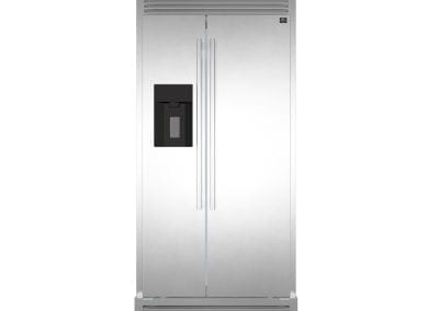 Forno Fratta 36" Side-By-Side Refrigerator FFRBI1844-36SB Refrigerators FFRBI1844-36SB Luxury Appliances Direct