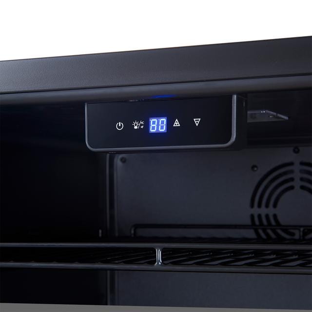Forno Frescolino 24 Inch Black Beverage Cooler FWCDR6665-24BLK