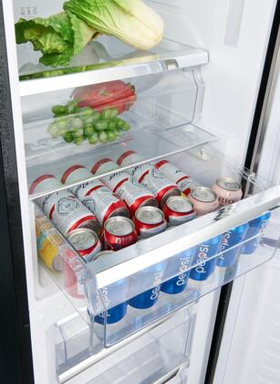 Forno Guardia 24" Right Hinge Refrigerator-Freezer FFFFD1948-24RS Refrigerators FFFFD1948-24RS Luxury Appliances Direct