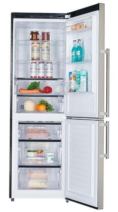 Forno Guardia 24" Right Hinge Refrigerator-Freezer FFFFD1948-24RS Refrigerators FFFFD1948-24RS Luxury Appliances Direct