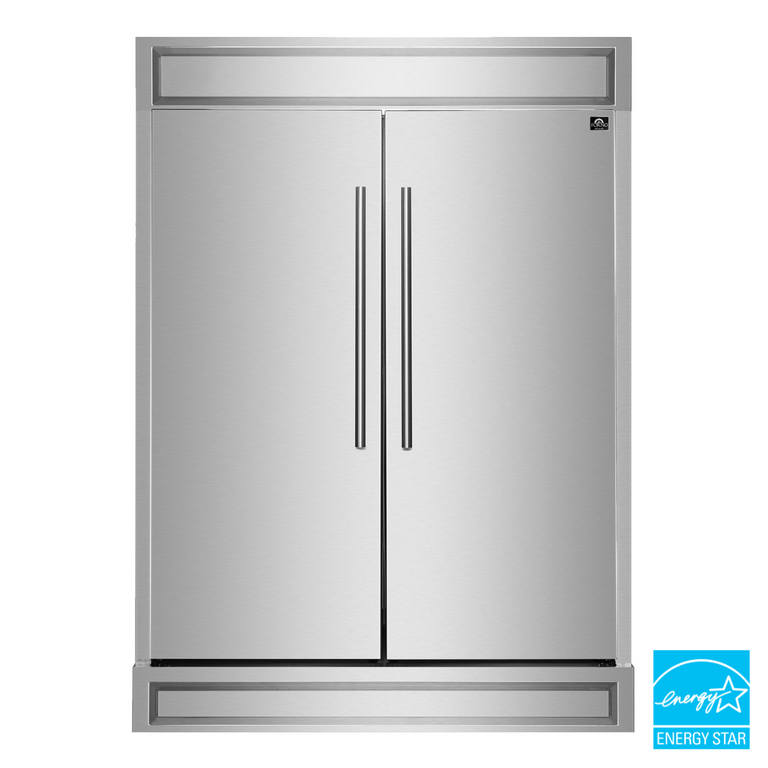 Forno Package - 36" Electric French Door Range, Refrigerator and Dishwasher, AP-FFSEL6917-36-3PK-3 Appliance Package AP-FFSEL6917-36-3PK-3 Luxury Appliances Direct