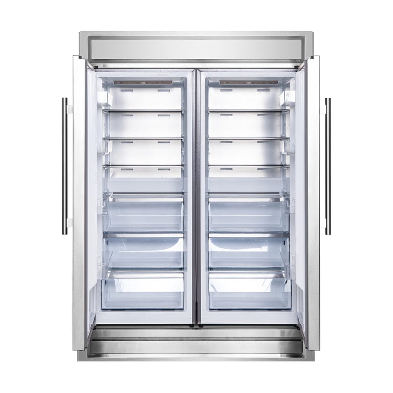 Forno Package - 36" Electric French Door Range, Refrigerator and Dishwasher, AP-FFSEL6917-36-3PK-3 Appliance Package AP-FFSEL6917-36-3PK-3 Luxury Appliances Direct