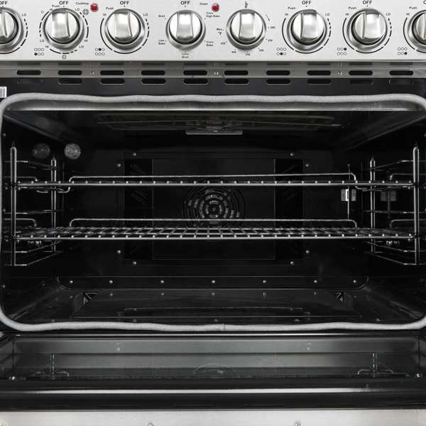 Forno Paolo 36-inch Freestanding Stainless Steel Convection Range Oven FFSEL6011-36