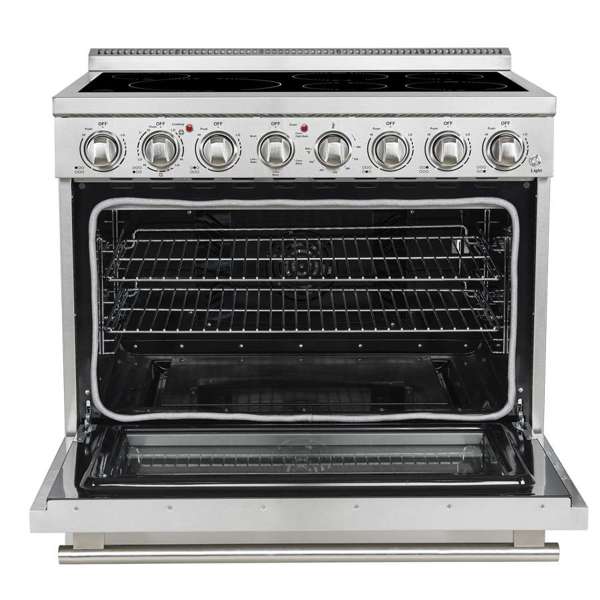 Forno Paolo 36-inch Freestanding Stainless Steel Convection Range Oven FFSEL6011-36
