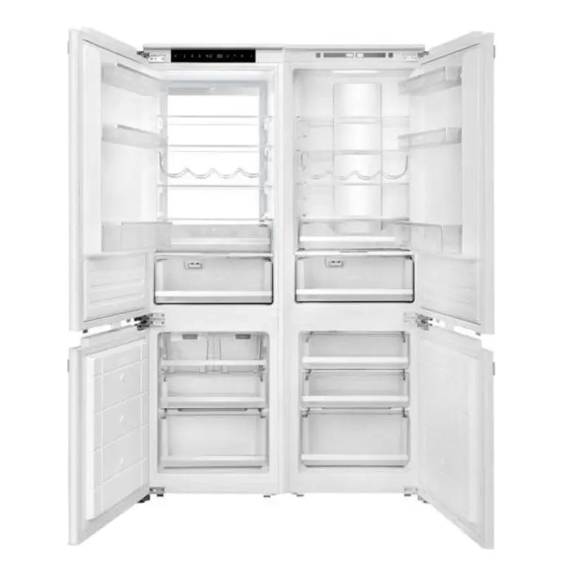 FORNO Rivestito FFRBI1794-42 42-Inch Panel Ready Bottom Freezer Refrigerator, 16.9 cu. ft.