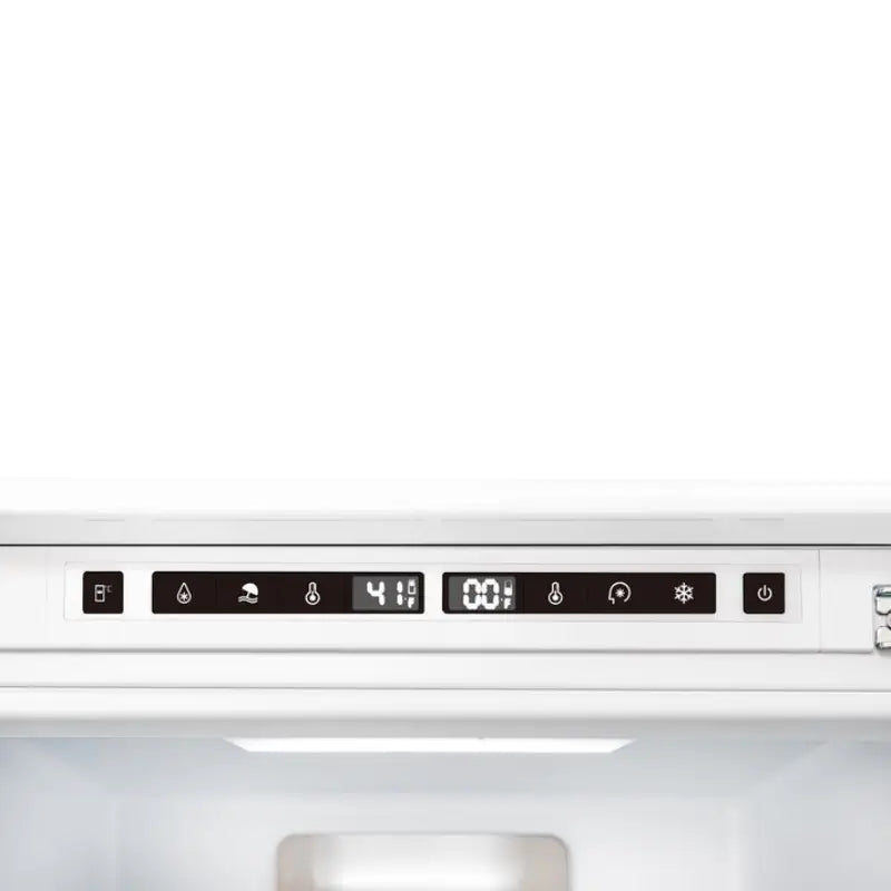 FORNO Rivestito FFRBI1798-21 22-Inch Panel Ready Built-In Bottom Freezer Refrigerator, 8.6 Cu. Ft.
