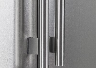 Forno Salerno 33" Side-By-Side With Grill Trim Refrigerator FFRBI1805-37SG Refrigerators FFRBI1805-37SG Luxury Appliances Direct