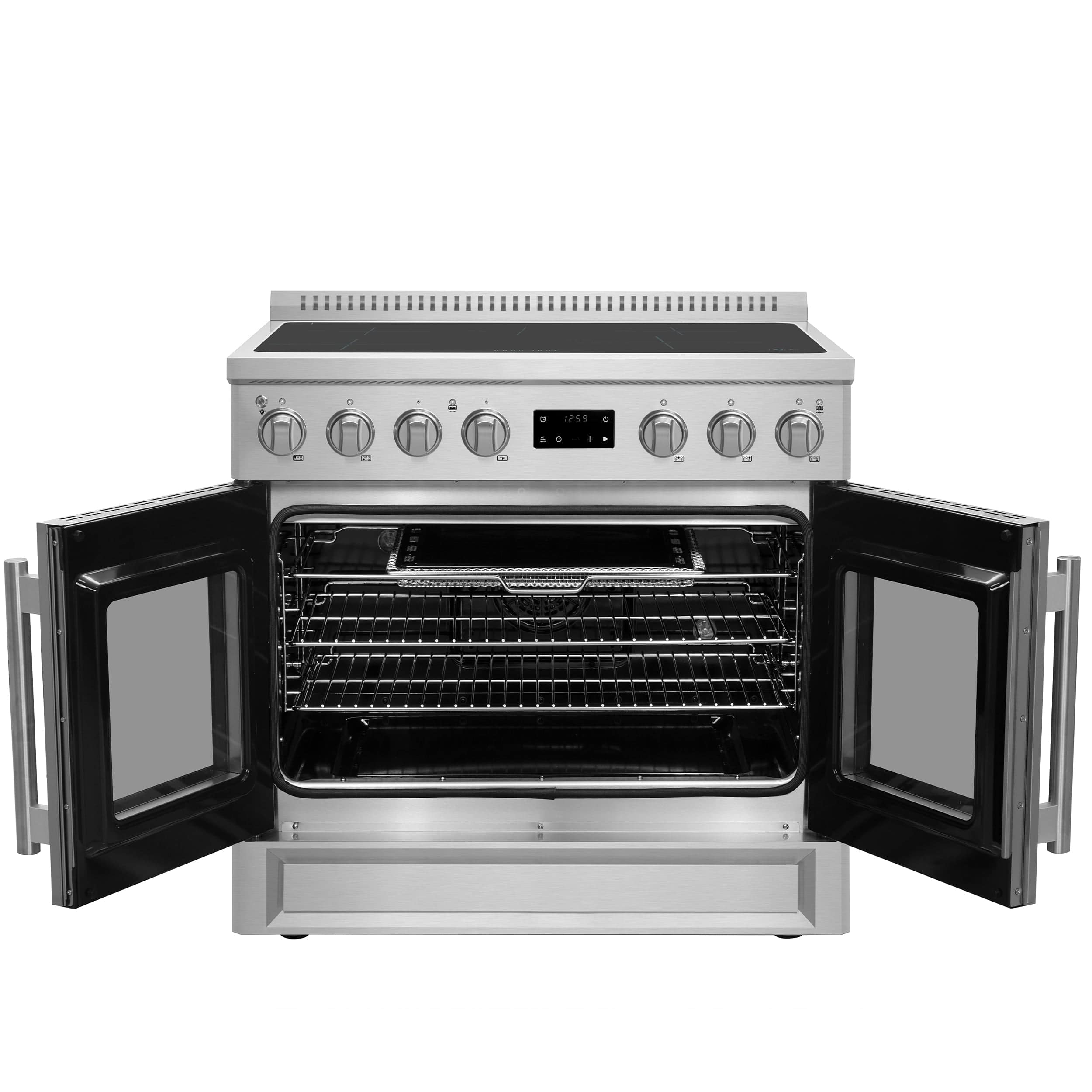 Forno Torino 36" French Door Induction Range with True Convection FFSIN0950-36