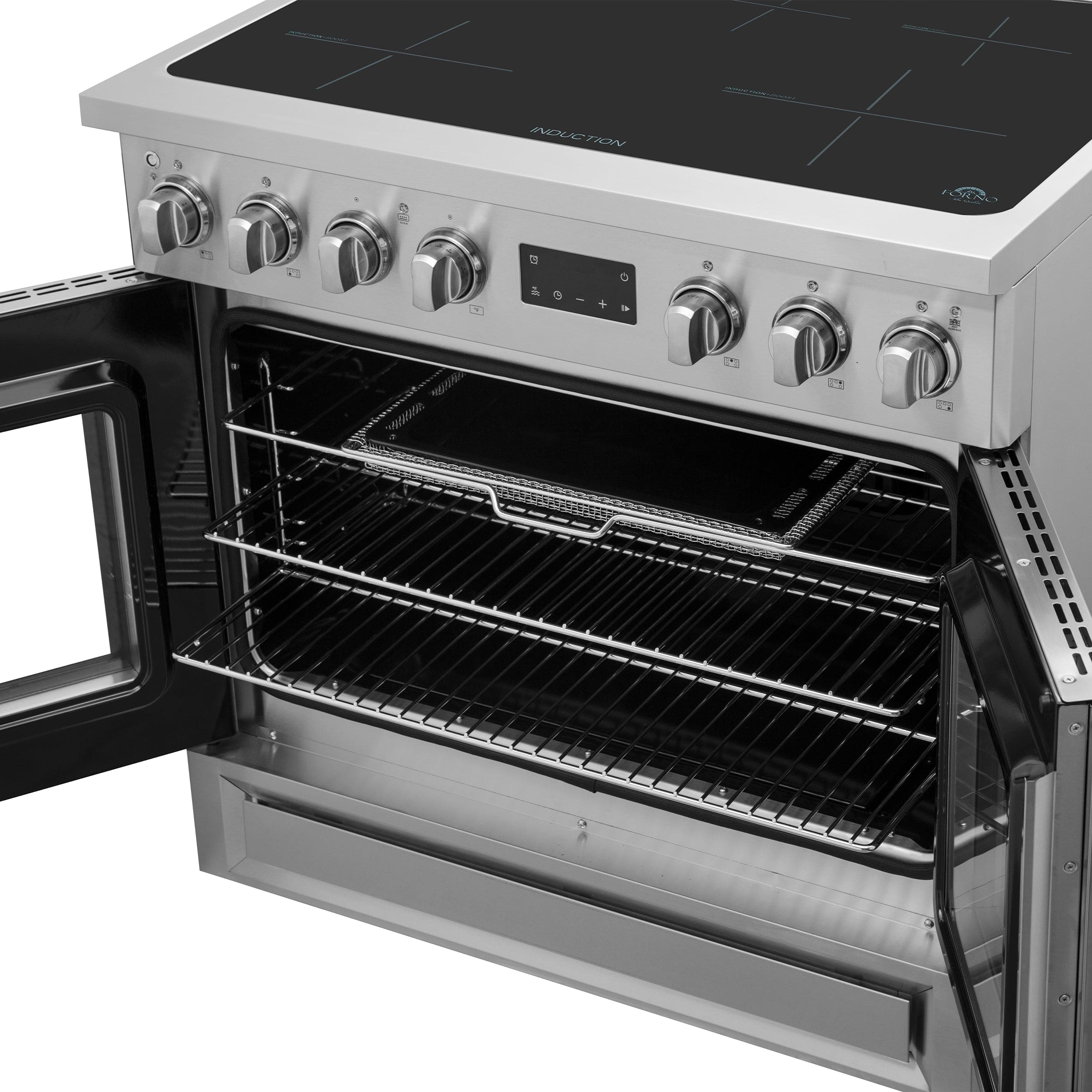 Forno Torino 36" French Door Induction Range with True Convection FFSIN0950-36