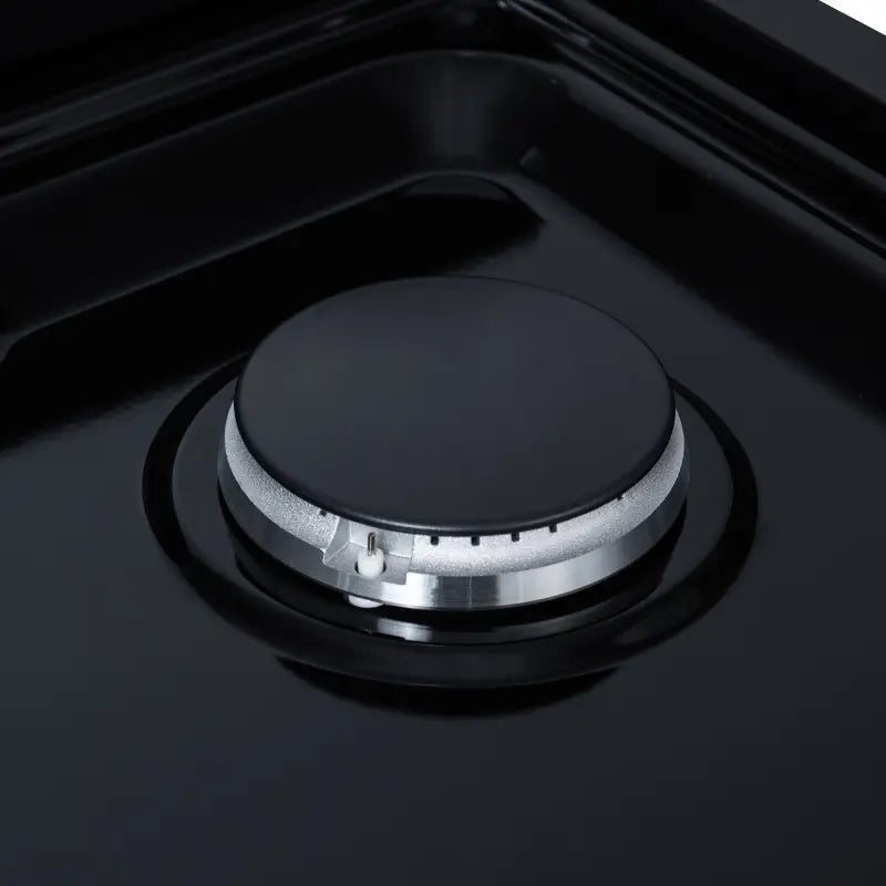 FORNO Valente FCTGS5799-48CPBLK 48-Inch Gas Rangetop – 8 Burners, 94,000 BTU, Black with Copper Trim