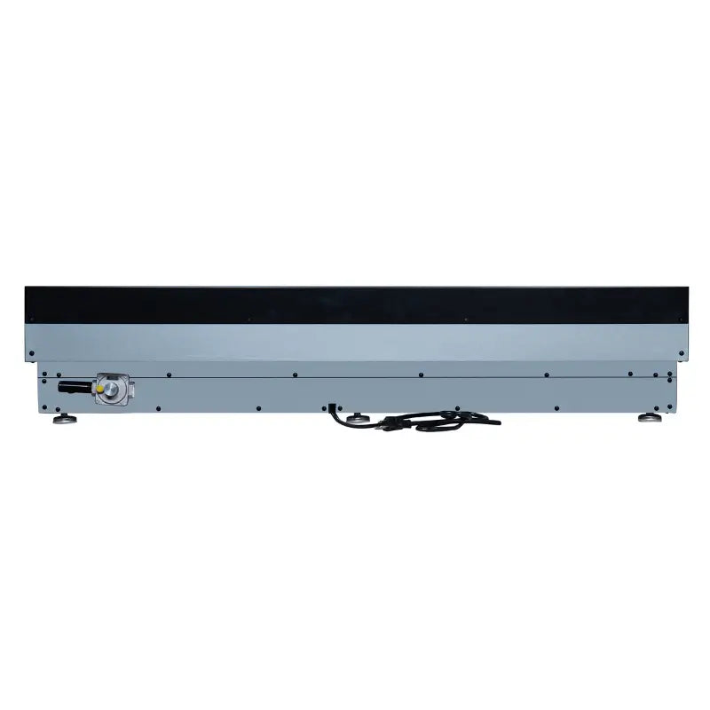FORNO Valente FCTGS5799-48CPBLK 48-Inch Gas Rangetop – 8 Burners, 94,000 BTU, Black with Copper Trim