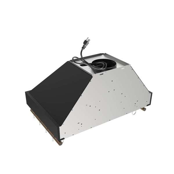 Forno Venezia 30 Inch Wall-Mounted Black Range Hood FRHWM5503-31BLK