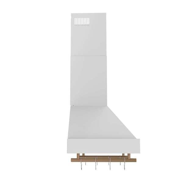 Forno Venezia 30 Inch Wall-Mounted White Range Hood FRHWM5503-31WHT