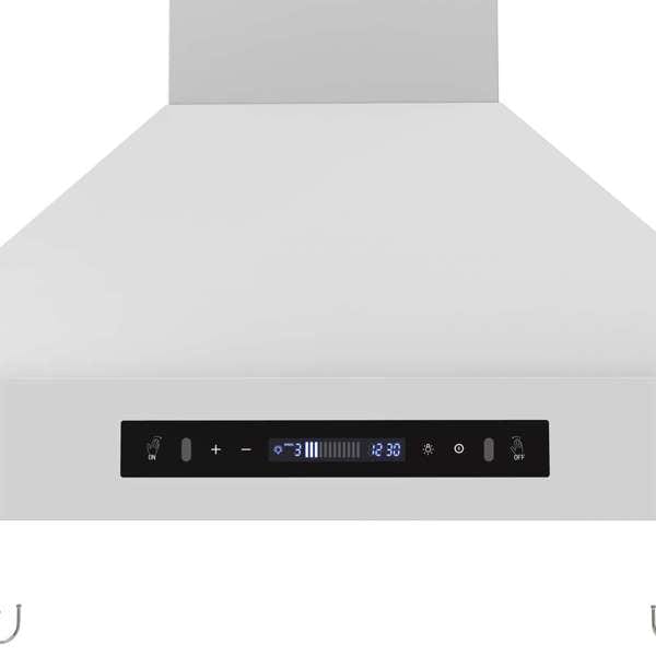 Forno Venezia 30 Inch Wall-Mounted White Range Hood FRHWM5503-31WHT