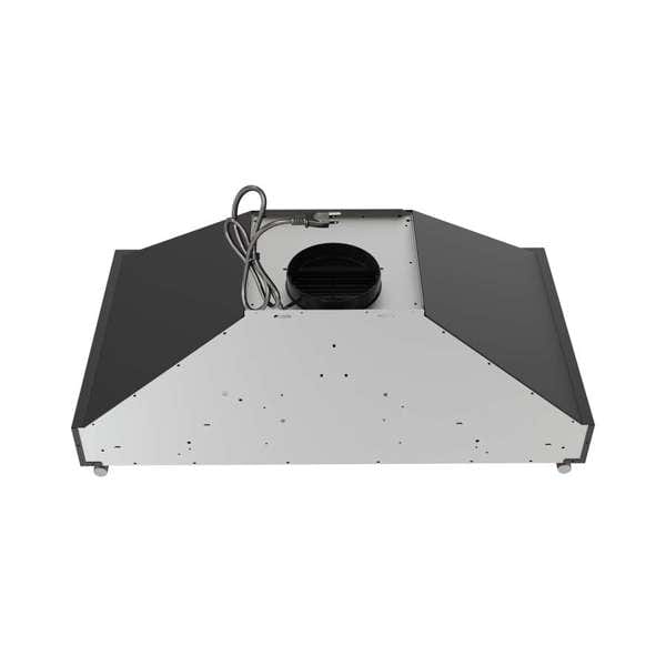 Forno Venezia 36 Inch Wall-Mounted Black Range Hood FRHWM5503-36BLK