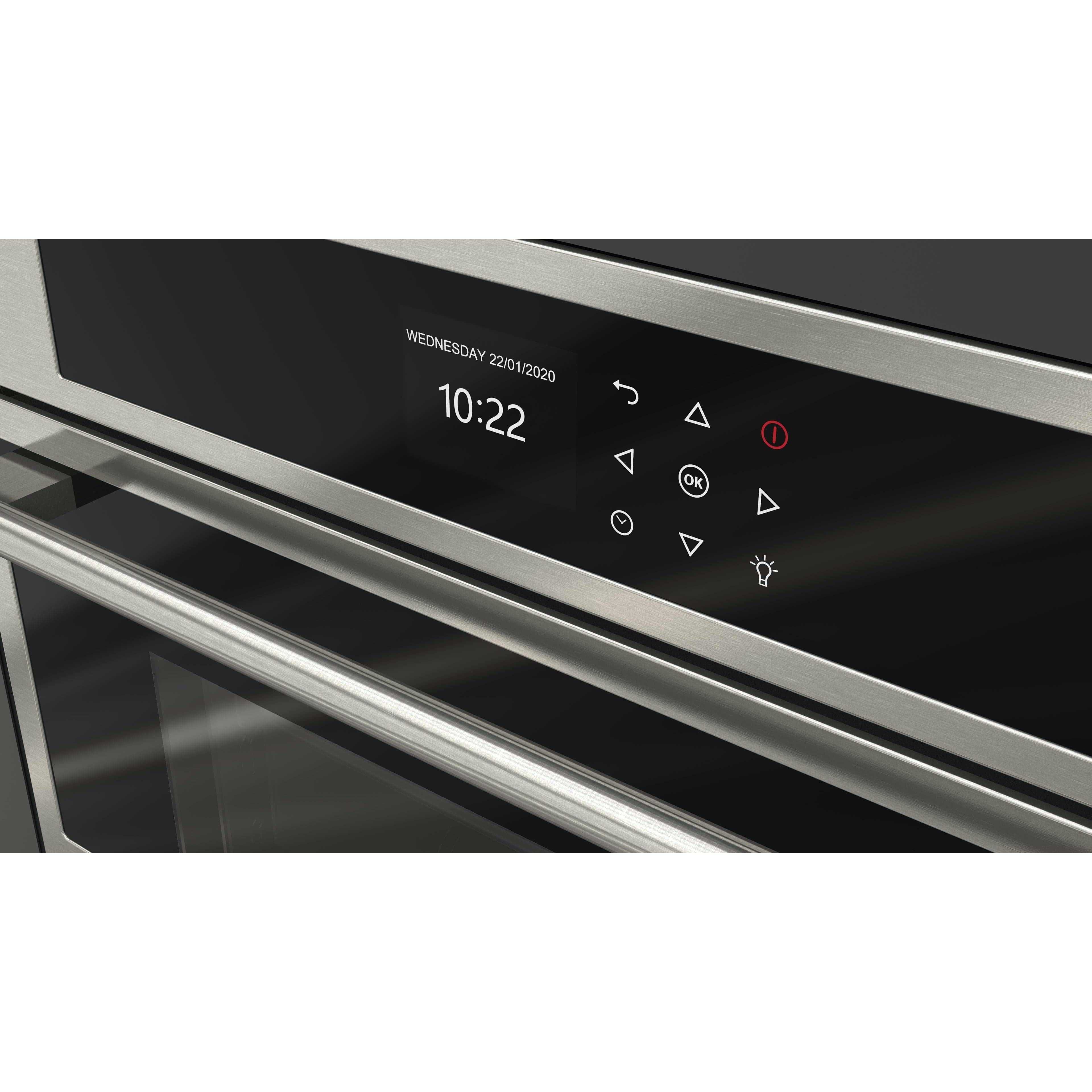 Fulgor Milano 24" Built-In Single Steam Wall Oven with Creactive Cooking System - F7SCO24S1 Ovens F7SCO24S1 Luxury Appliances Direct