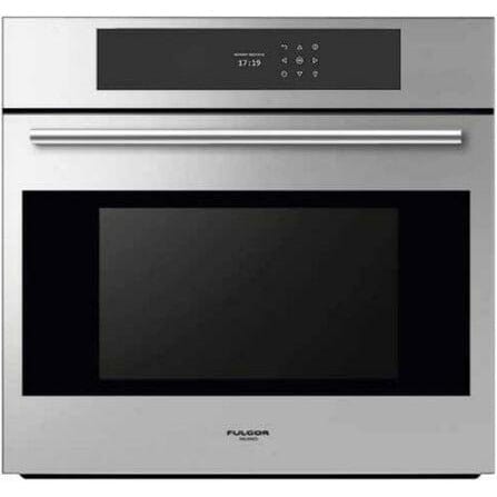 Fulgor Milano 24" Multifunctional Oven, 2.6 Cu. Ft. Total Capacity Electric Single Wall Oven with 2 Oven Racks - F7SM24S1 Wall Oven F7SM24S1 Luxury Appliances Direct