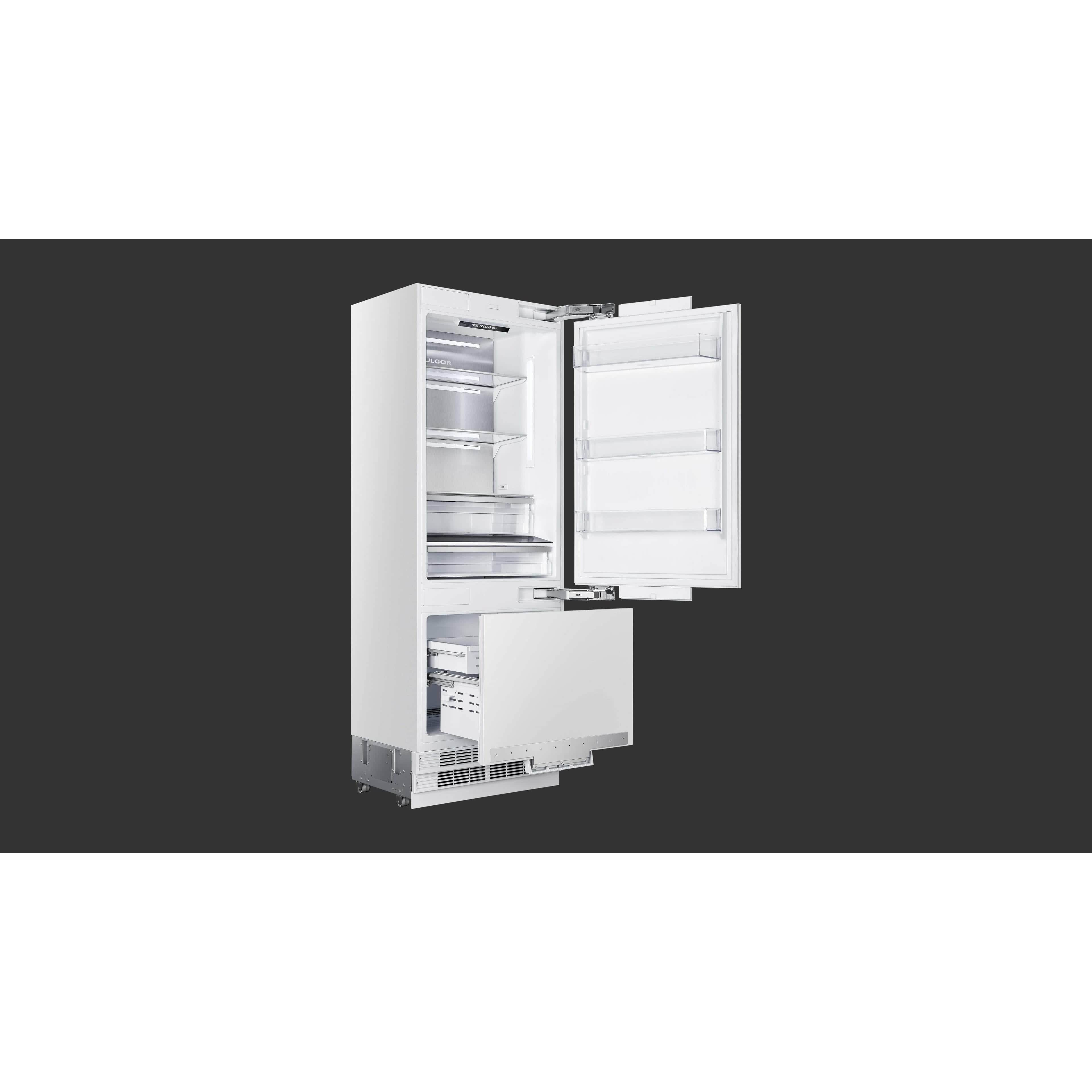 Fulgor Milano 30" Built-In Panel Ready Bottom Mount Refrigerator with 16.0 cu.ft. Capacity - FM4BM30FBI Refrigerators FM4BM30FBI Luxury Appliances Direct