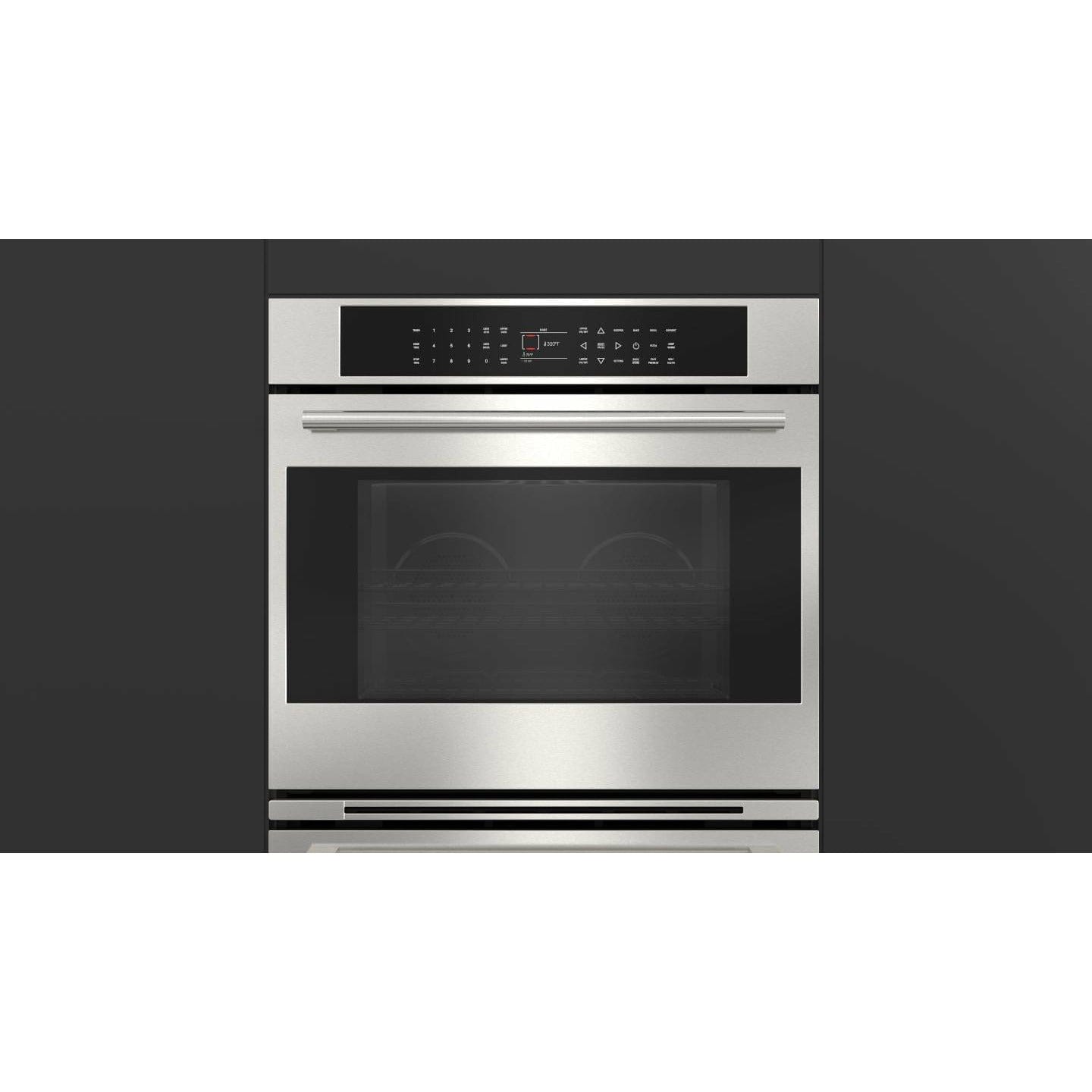 Fulgor Milano 30" Electric Double Wall Oven with 4.4 cu. ft. Capacity - F7DP301 Wall Oven Luxury Appliances Direct