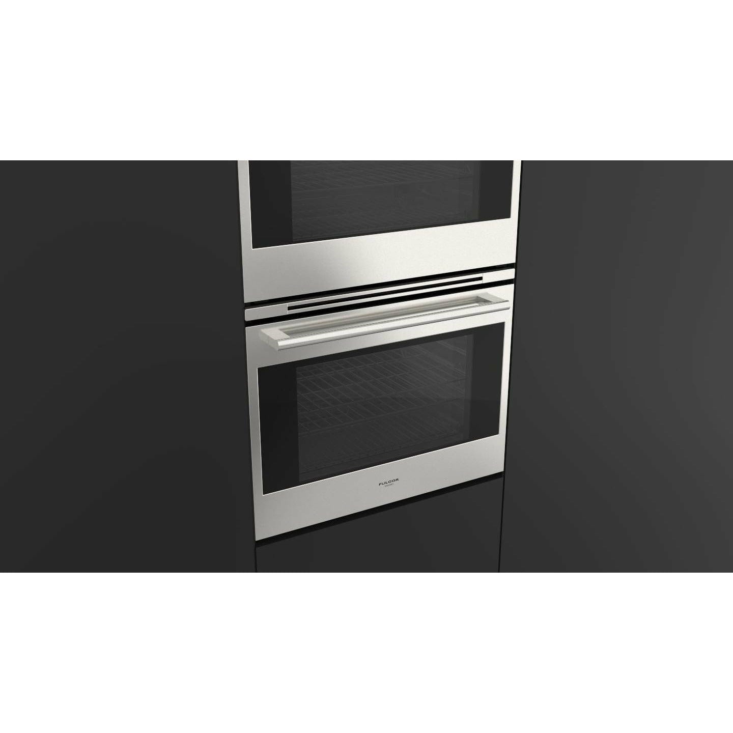 Fulgor Milano 30" Electric Double Wall Oven with 4.4 cu. ft. Capacity - F7DP301 I Luxury Appliances Direct