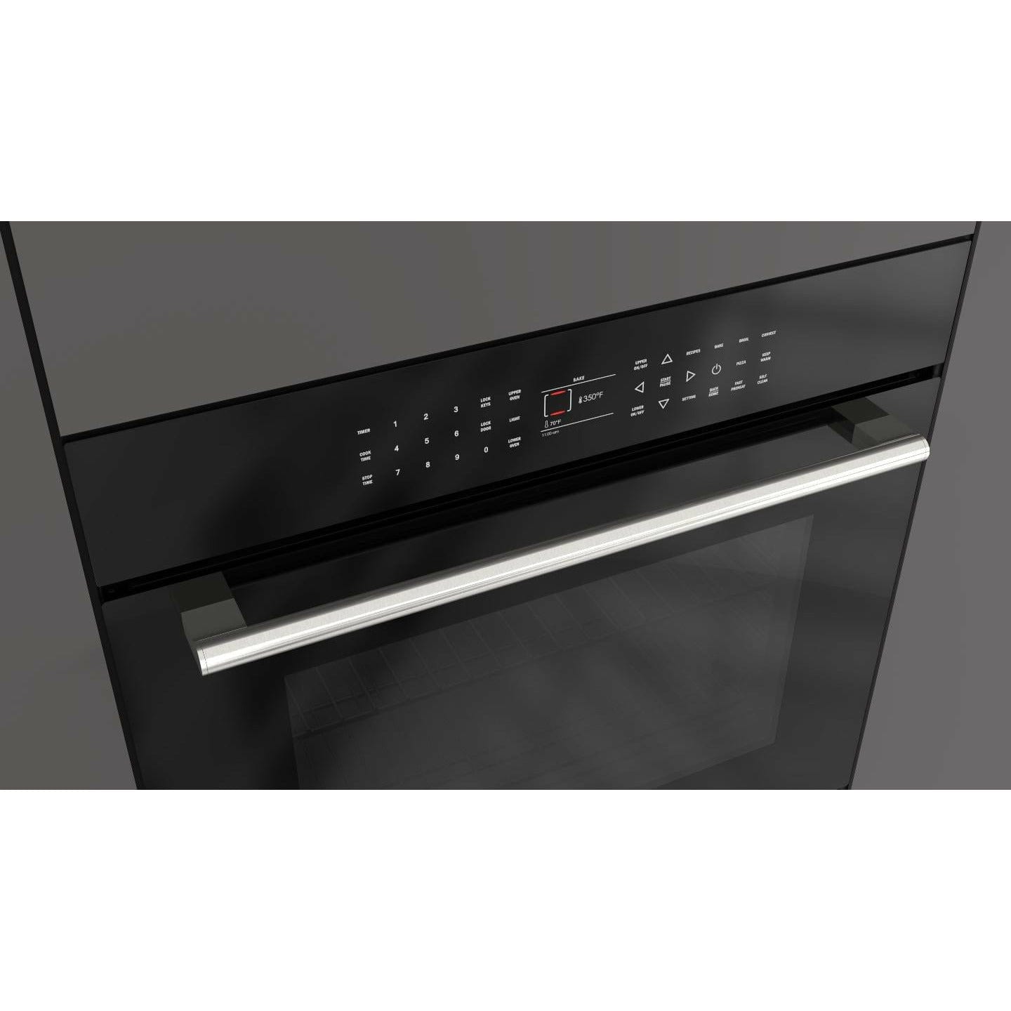 Fulgor Milano 30" Electric Double Wall Oven with 4.4 cu. ft. Capacity - F7DP301 I Luxury Appliances Direct