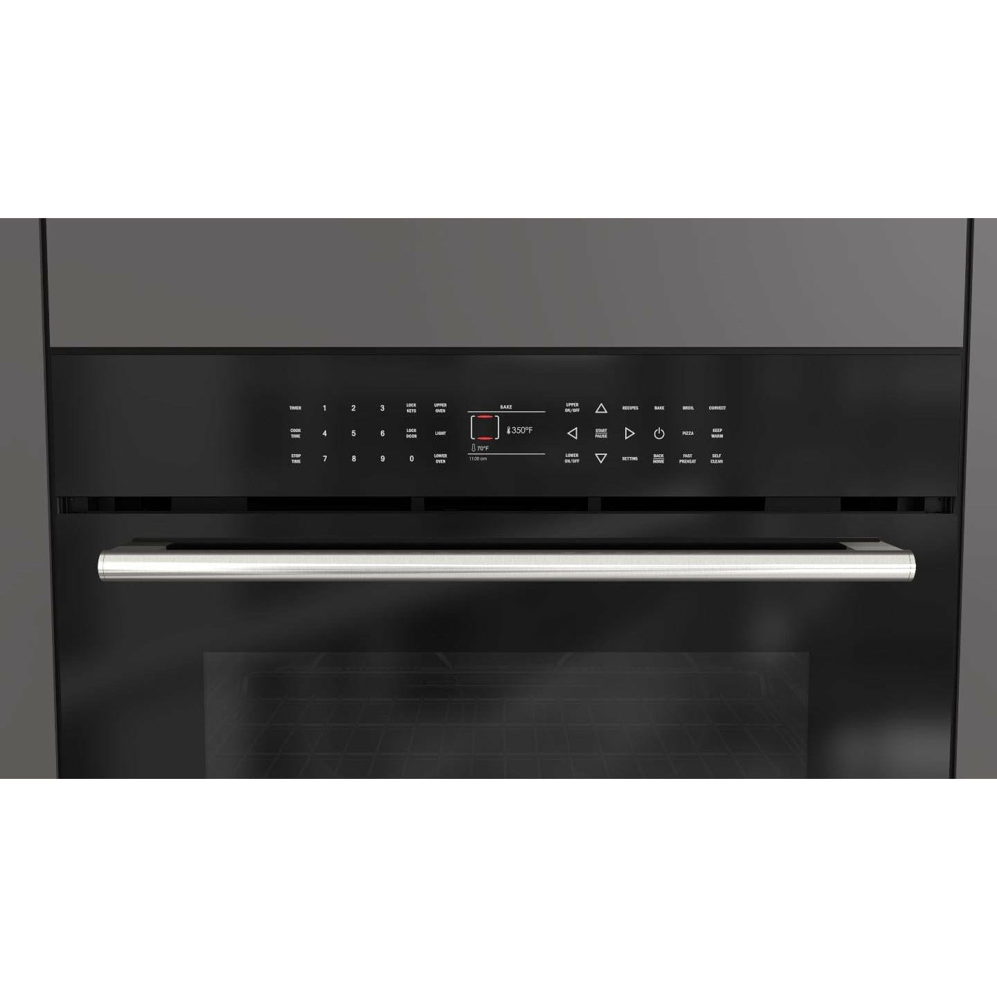 Fulgor Milano 30" Electric Double Wall Oven with 4.4 cu. ft. Capacity - F7DP301 I Luxury Appliances Direct