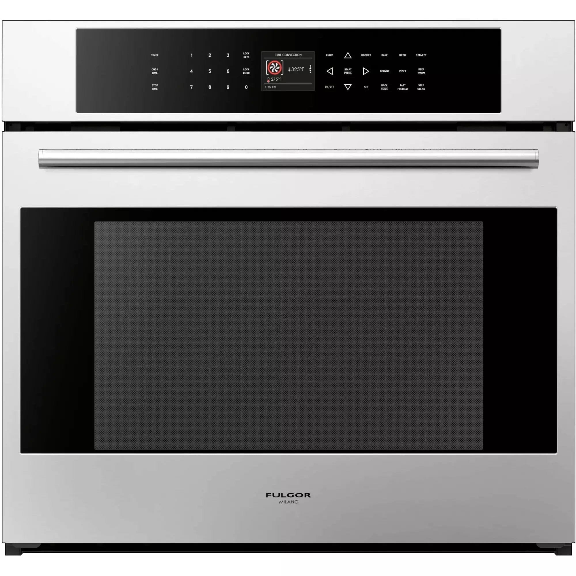 Fulgor Milano 30" Single Electric Wall Oven with 4.4 cu. ft. Gross Capacity - F7SP301 Wall Oven Luxury Appliances Direct