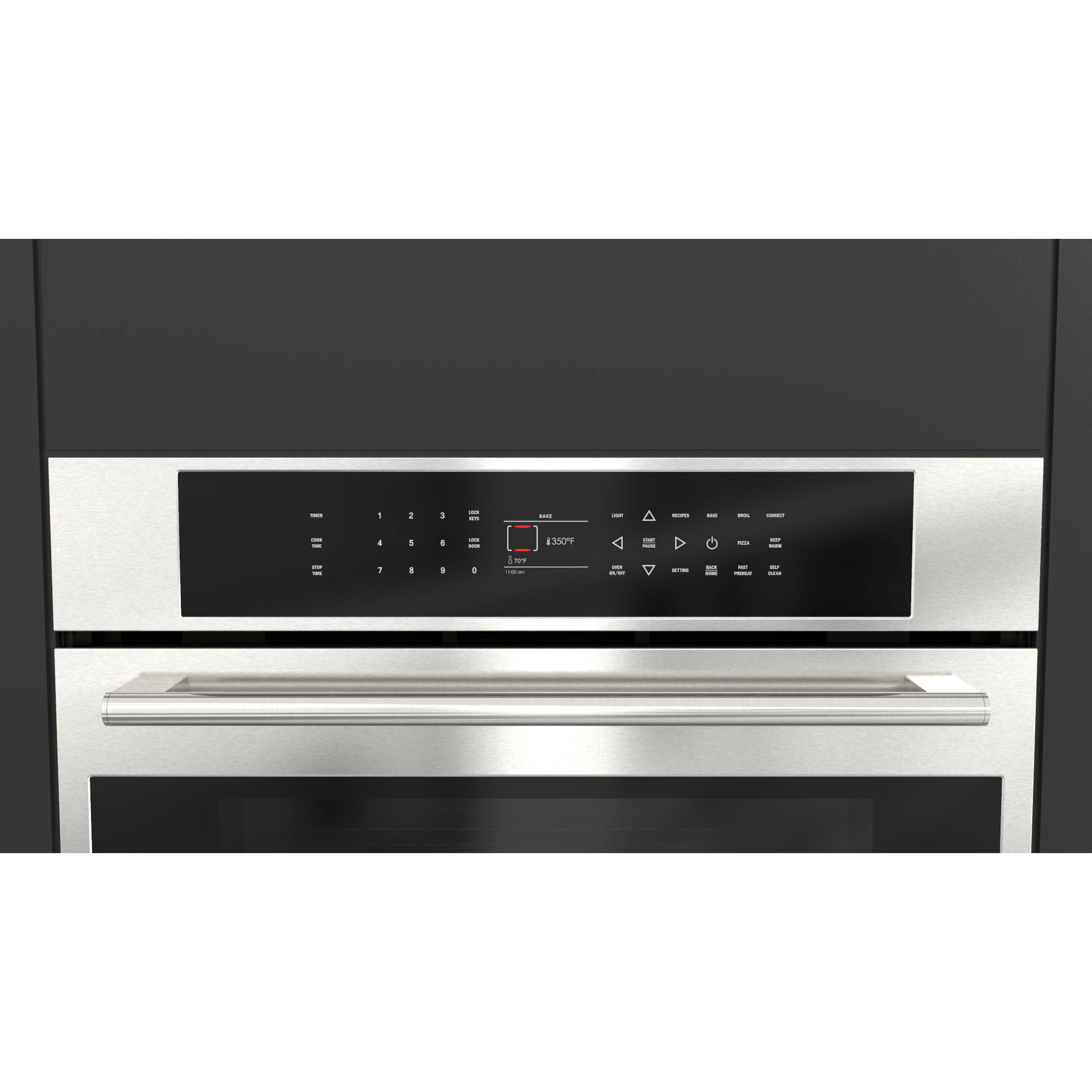 Fulgor Milano 30" Single Electric Wall Oven with 4.4 cu. ft. Gross Capacity - F7SP30S1 Wall Oven F7SP30S1 Luxury Appliances Direct