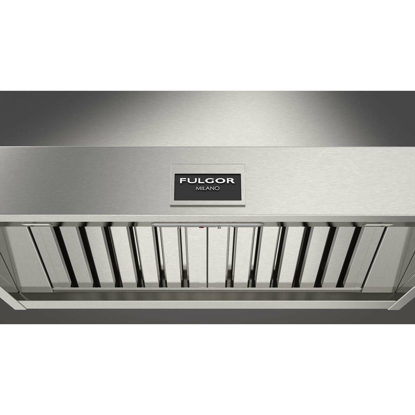 Fulgor Milano 36" Professional Wall Mount Hood with 600 CFM Internal Blower, Stainless Steel - F6PH36S1 Hoods F6PH36S1 Luxury Appliances Direct