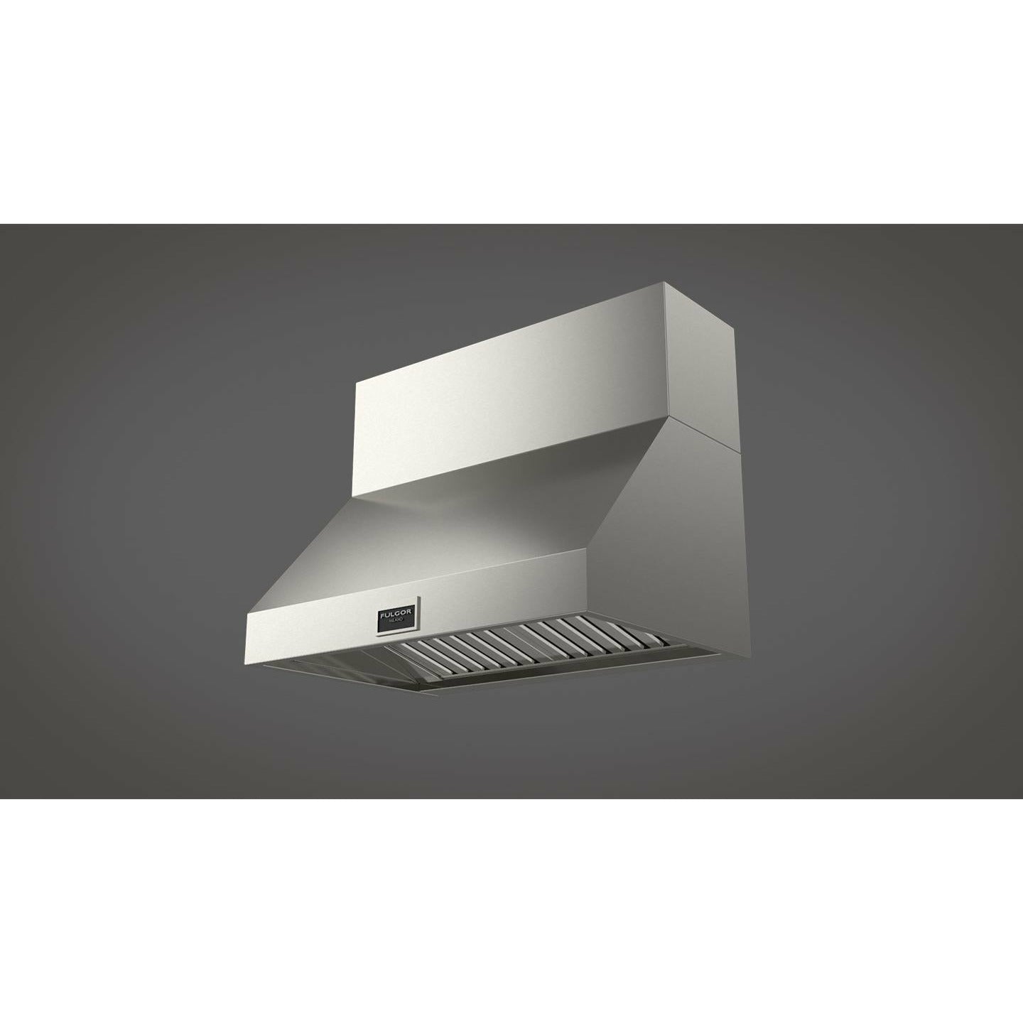 Fulgor Milano 36" Professional Wall Mount Hood with 600 CFM Internal Blower, Stainless Steel - F6PH36S1 Hoods F6PH36S1 Luxury Appliances Direct