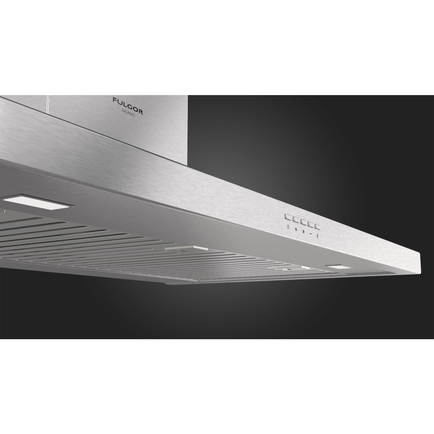 Fulgor Milano 36" Wall Mount Chimney Range Hood with 4 Fan Speeds, Stainless Steel - F4CW36S1 I Luxury Appliances Direct