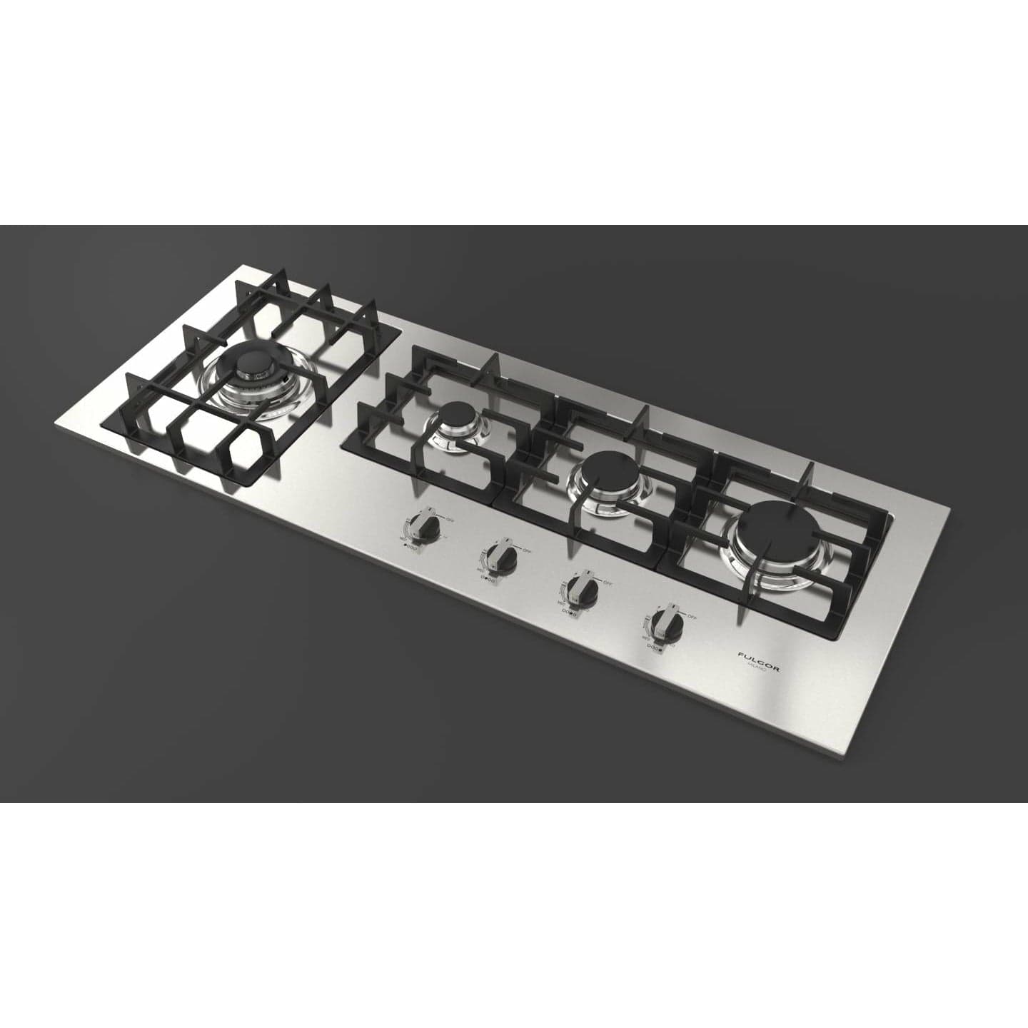 Fulgor Milano 44" Gas Cooktop with 4 European Sealed Burners - F4GK42S1 Cooktops F4GK42S1 Luxury Appliances Direct