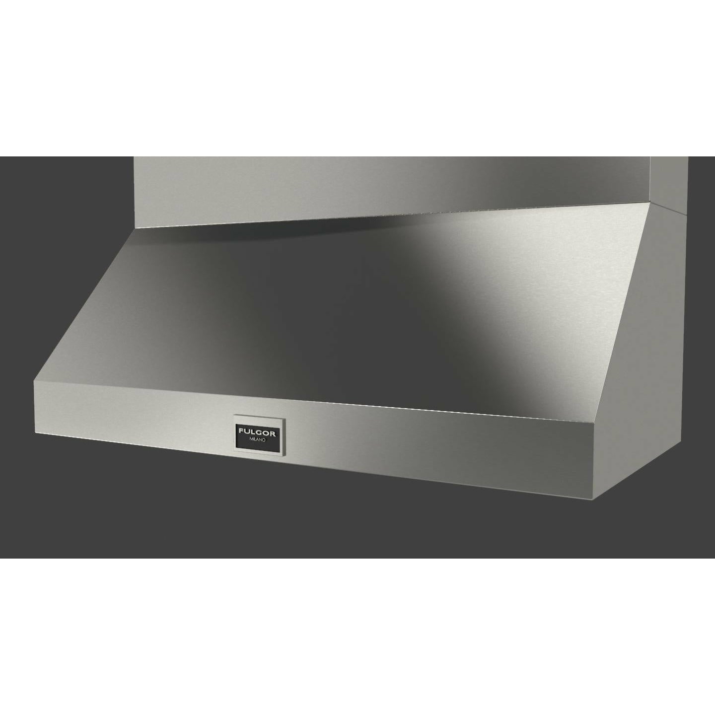 Fulgor Milano 48" Professional Wall Range Hood with Baffle Filters, Stainless Steel - F6PH48DS1 Hoods F6PH48DS1 Luxury Appliances Direct