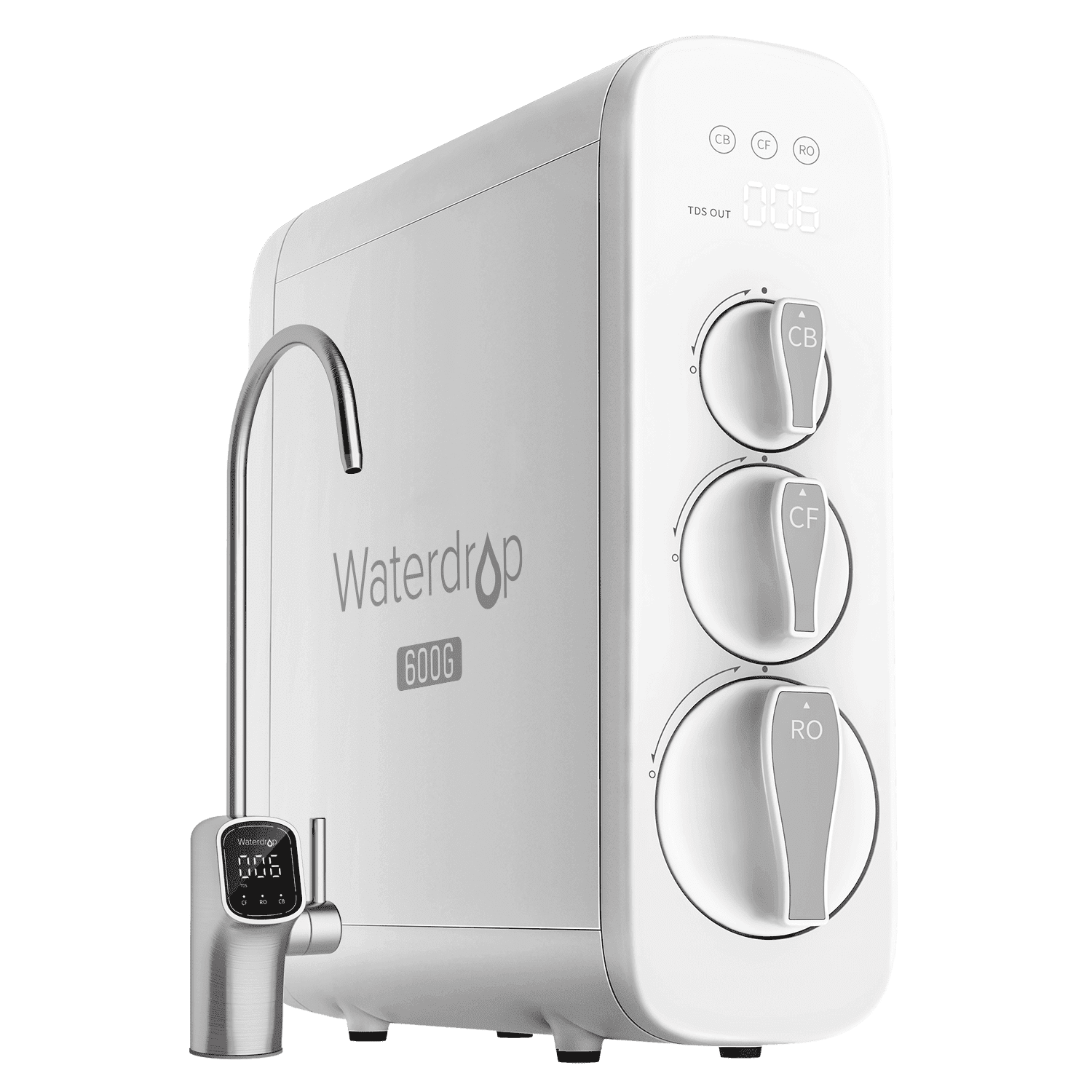 G3P600 Tankless Reverse Osmosis System - Waterdrop G3P600 Water Filters WD-G3P600 Luxury Appliances Direct