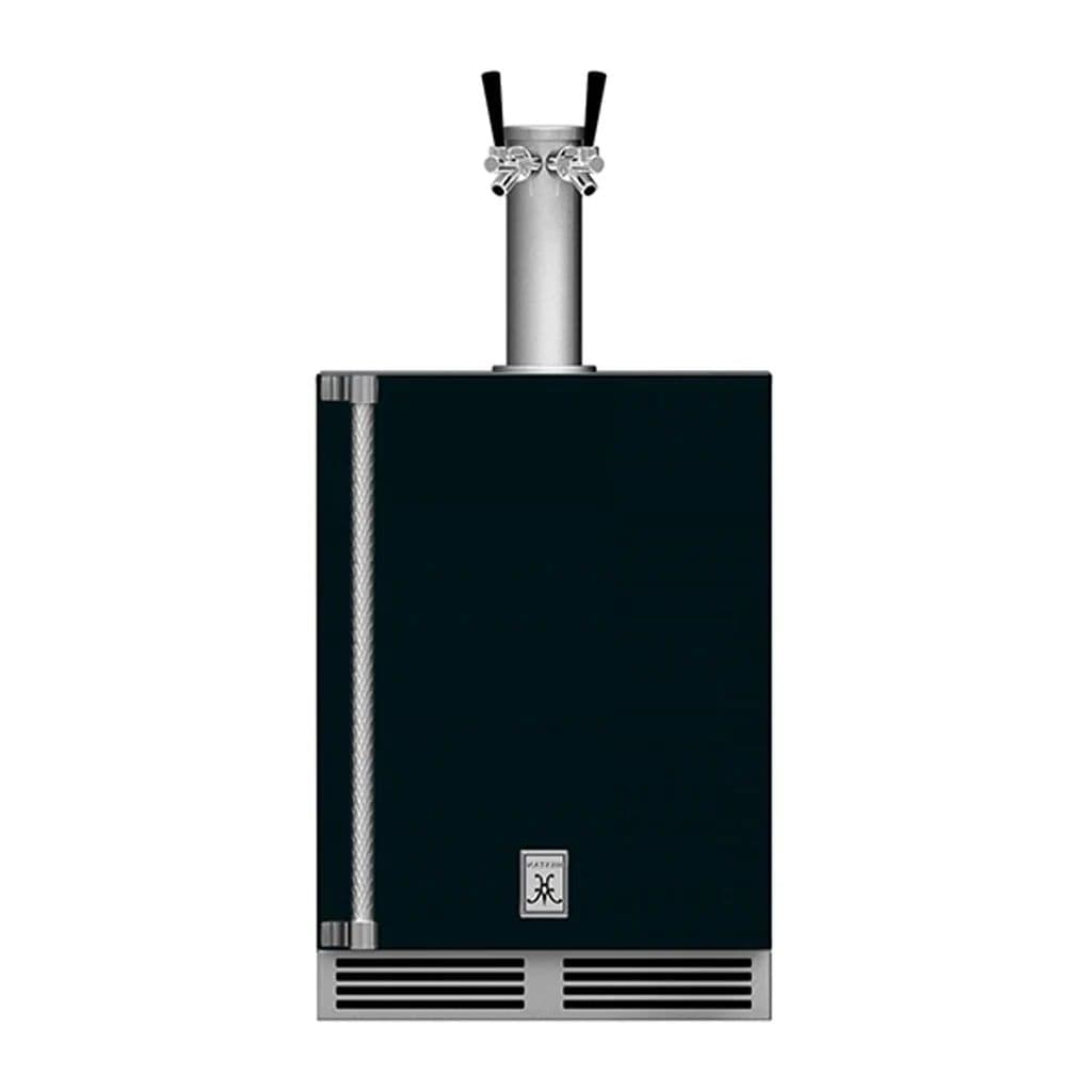 Hestan 24" Undercounter Double Faucet Beer Dispenser - GFDS Series GFDSR242-BK Luxury Appliances Direct