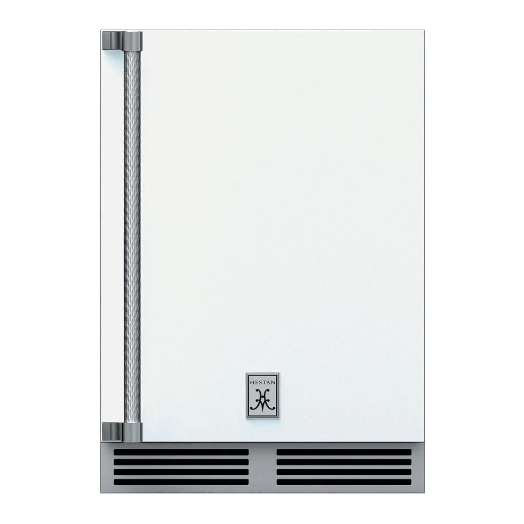 Hestan 24" Undercounter Dual Zone Refrigerator with Wine Storage - GRWS Series GRWSR24-WH Luxury Appliances Direct