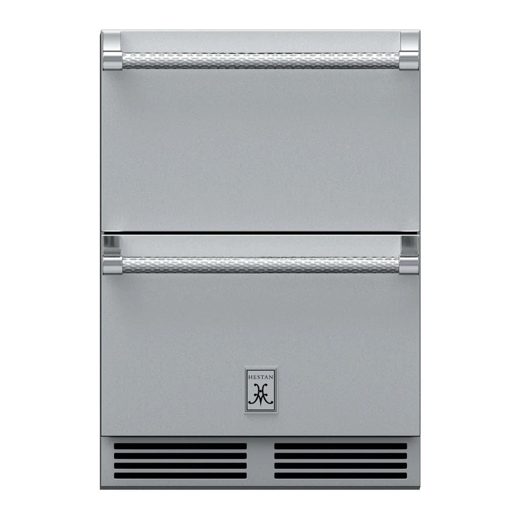 Hestan 24" Undercounter Refrigerator Drawer and Freezer Drawer - GRF Series GRFR24 Luxury Appliances Direct