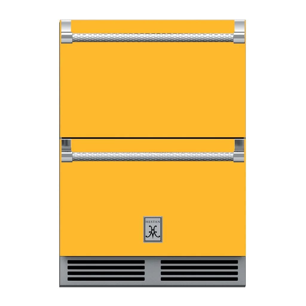 Hestan 24" Undercounter Refrigerator Drawer and Freezer Drawer - GRF Series GRFR24-YW Luxury Appliances Direct