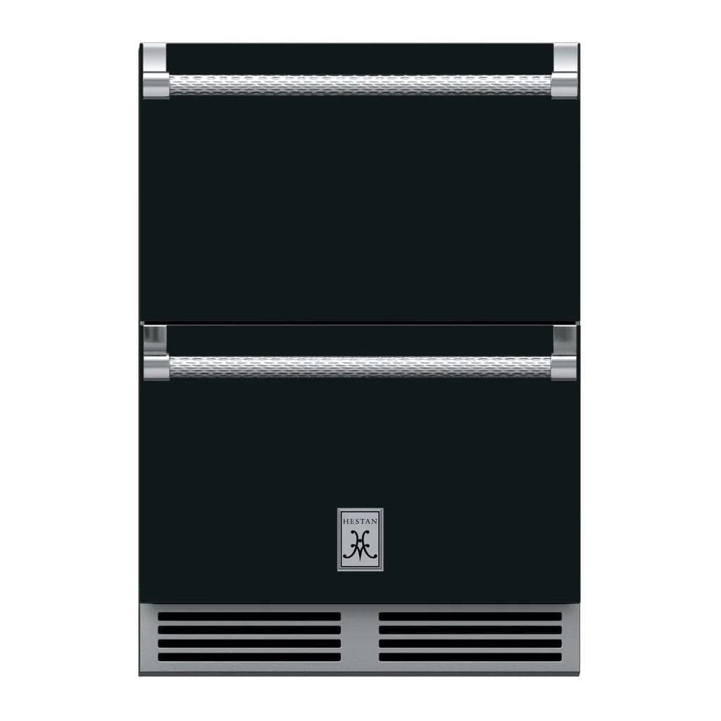 Hestan 24" Undercounter Refrigerator Drawers - GRR Series GRR24-BK Luxury Appliances Direct