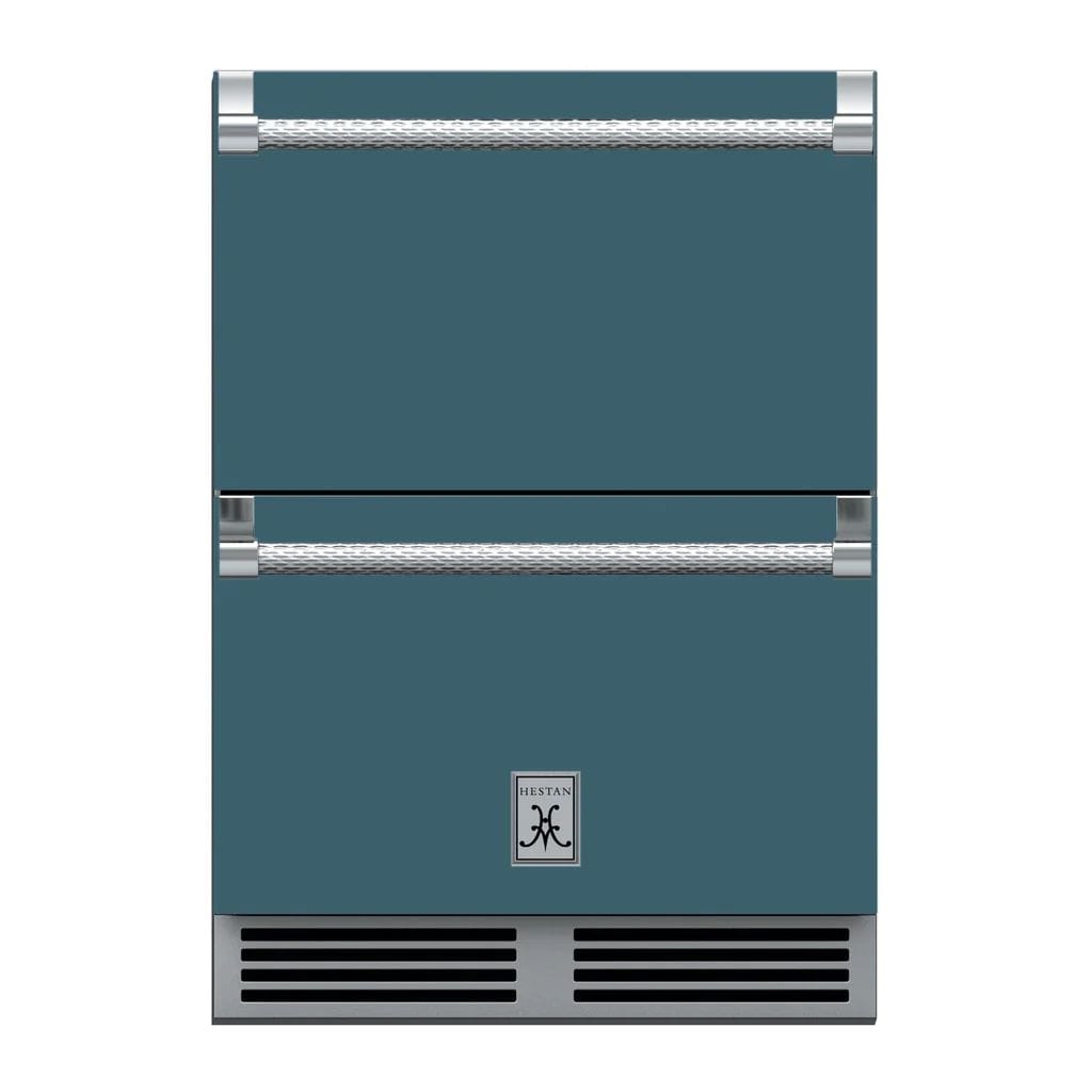 Hestan 24" Undercounter Refrigerator Drawers - GRR Series GRR24-GG Luxury Appliances Direct