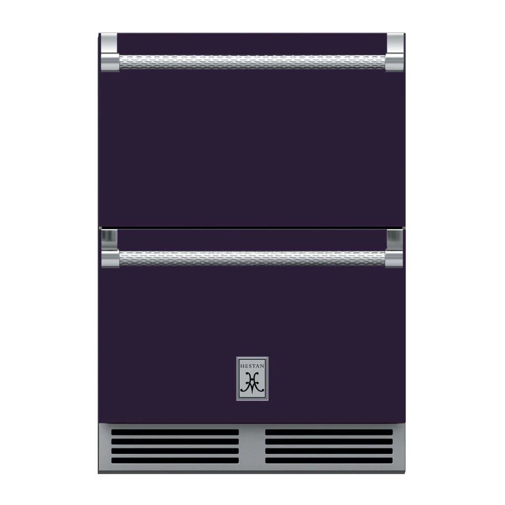 Hestan 24" Undercounter Refrigerator Drawers - GRR Series GRR24-PP Luxury Appliances Direct