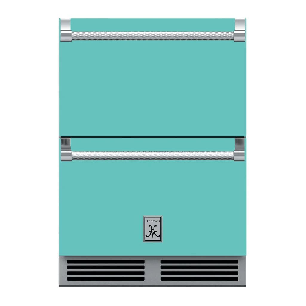 Hestan 24" Undercounter Refrigerator Drawers - GRR Series GRR24-TQ Luxury Appliances Direct