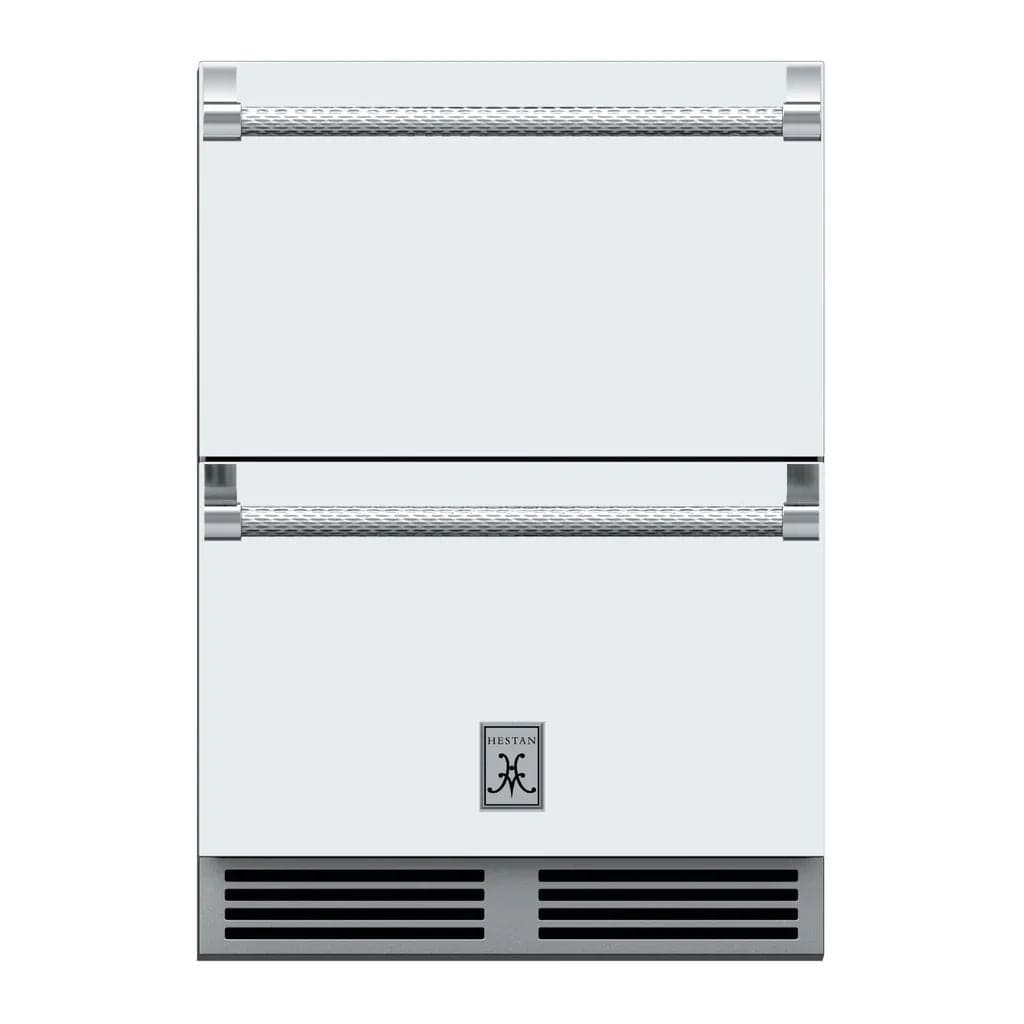 Hestan 24" Undercounter Refrigerator Drawers - GRR Series GRR24-WH Luxury Appliances Direct