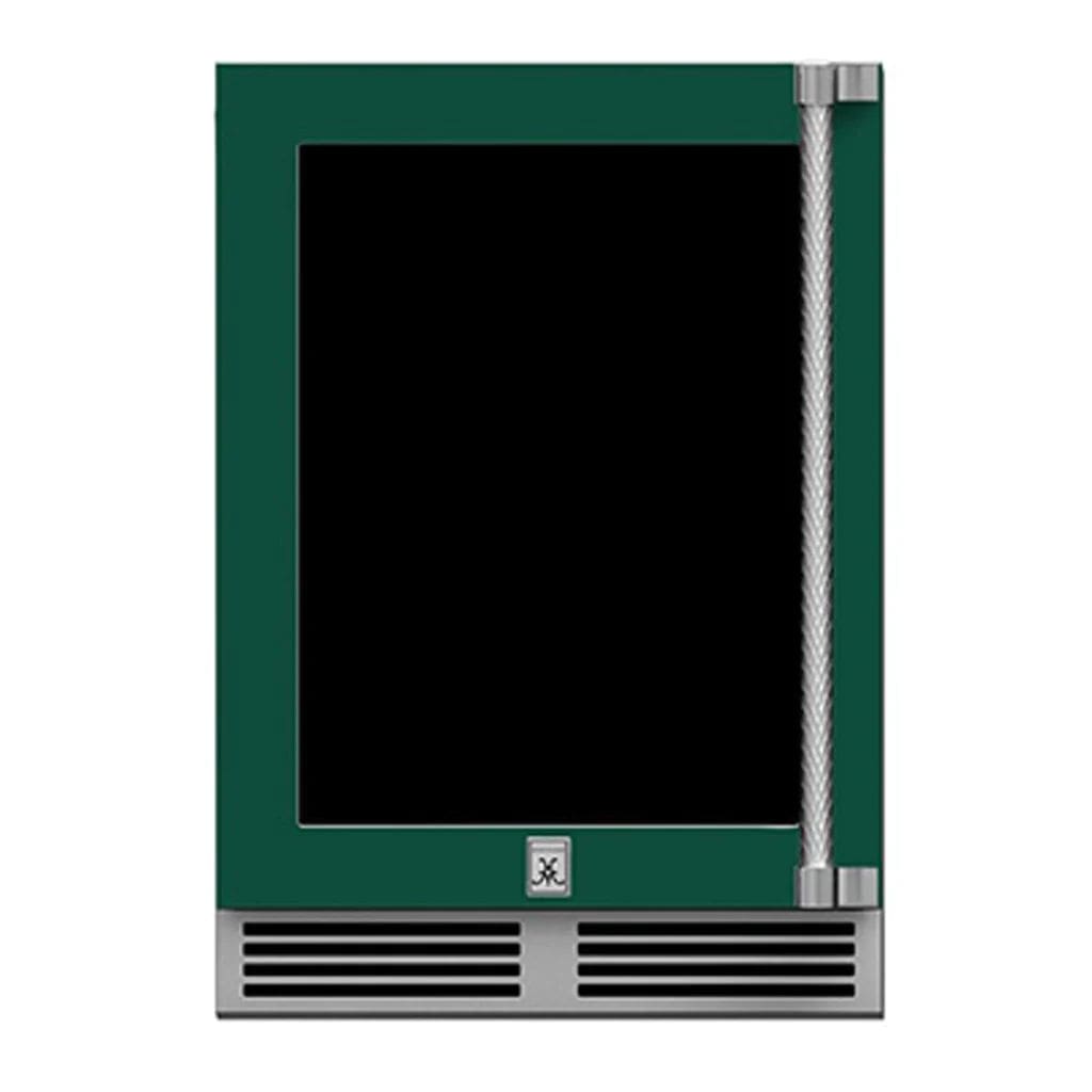 Hestan 24" Undercounter Refrigerator (Glass Door) - GRGR Series GRGL24-GR Luxury Appliances Direct