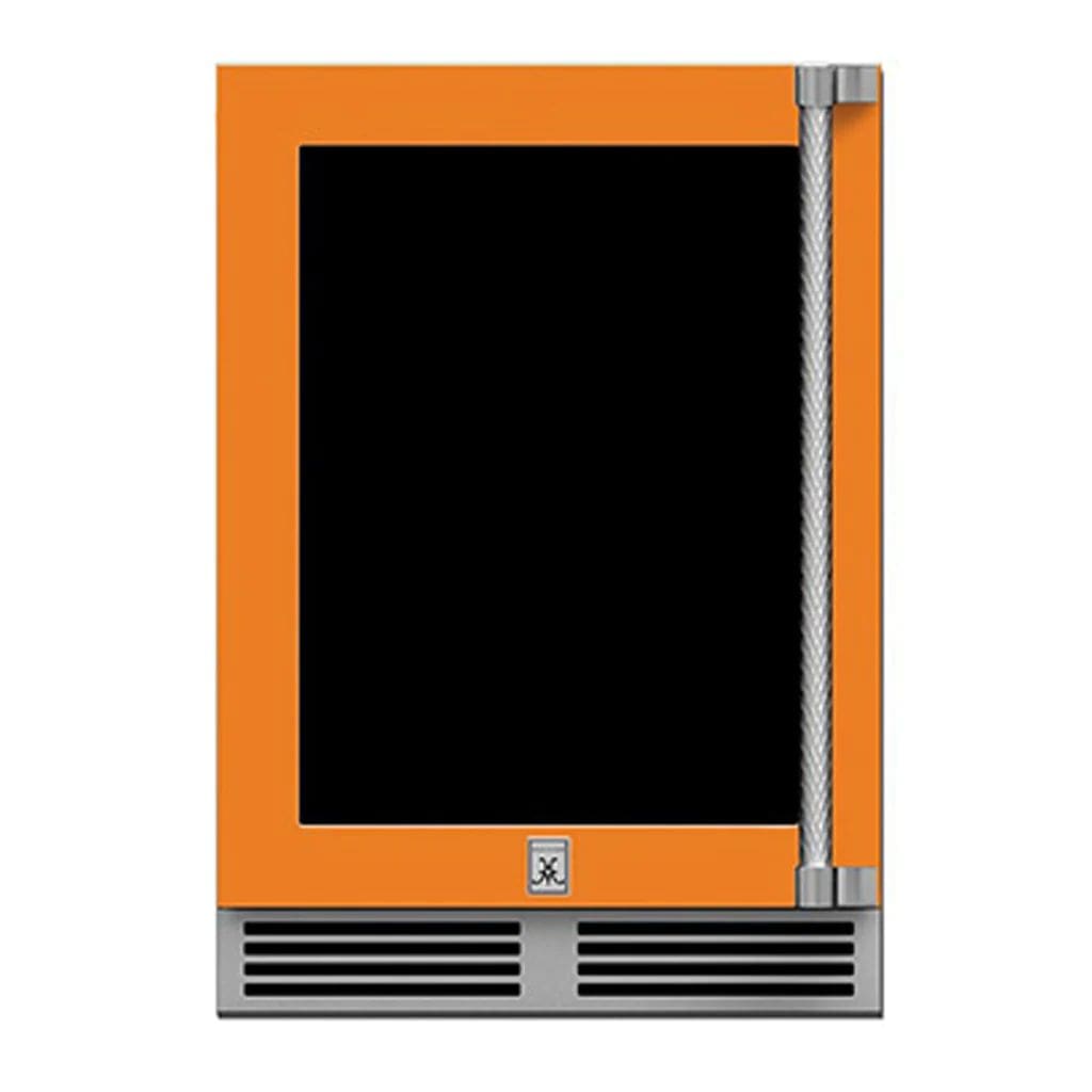Hestan 24" Undercounter Refrigerator (Glass Door) - GRGR Series GRGL24-OR Luxury Appliances Direct